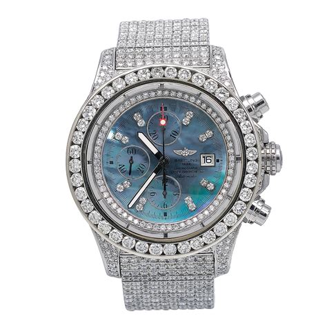 Diamond Breitling Watches for Men .